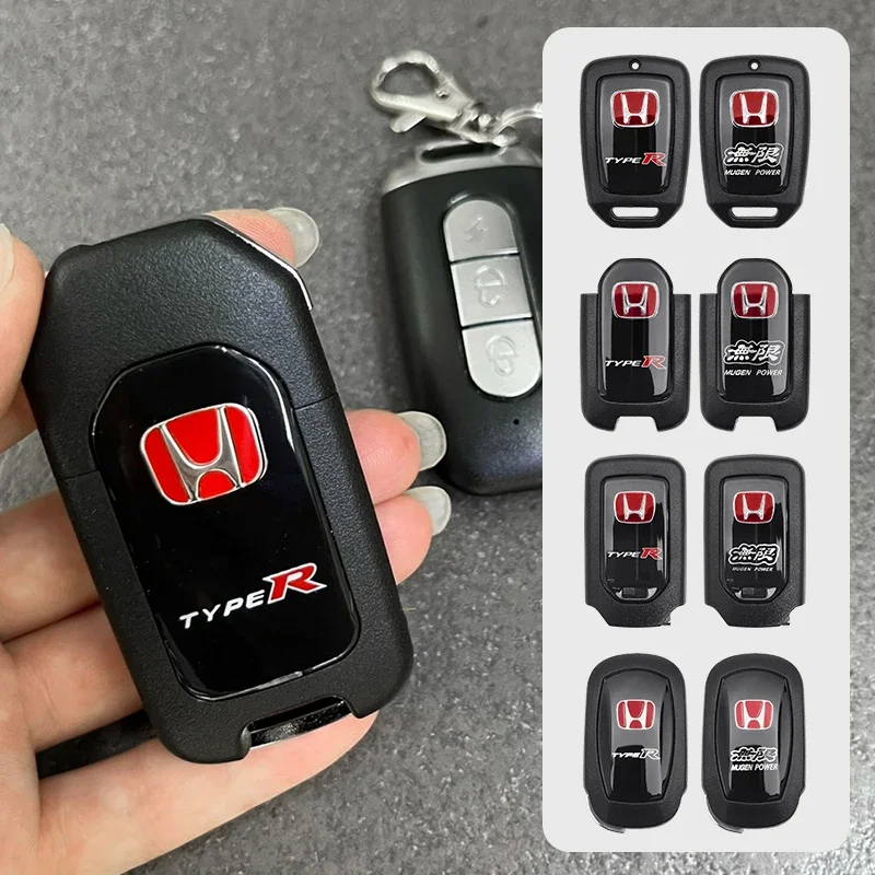 

1pcs Replacement Car Remote Key Shell Case Cover Shell Accessories For Honda Civic Fit Jazz Accord HRV City Odyssey Pilot Vezel