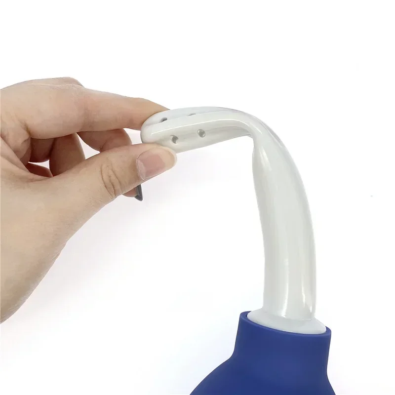 1Pc Enema Cleaning Container Vagina & Anal Cleaner Douche Bulb Design Medical Rubber Health Hygiene Tool Sex Toys For Woman/Man