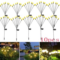 Solar Outdoor Lights Firefly Lights Courtyard Lights Villa Atmosphere Lights Garden Decoration Lights Waterproof Lawn Lights