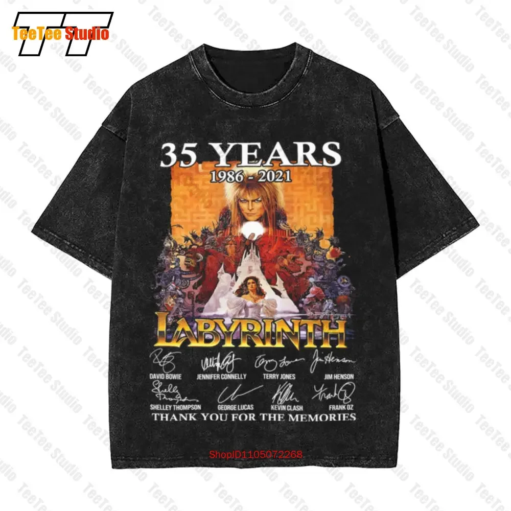 35 Years 1986 2021 Labyrinth Thank You For The Memories Vintage T-Shirt ME7V