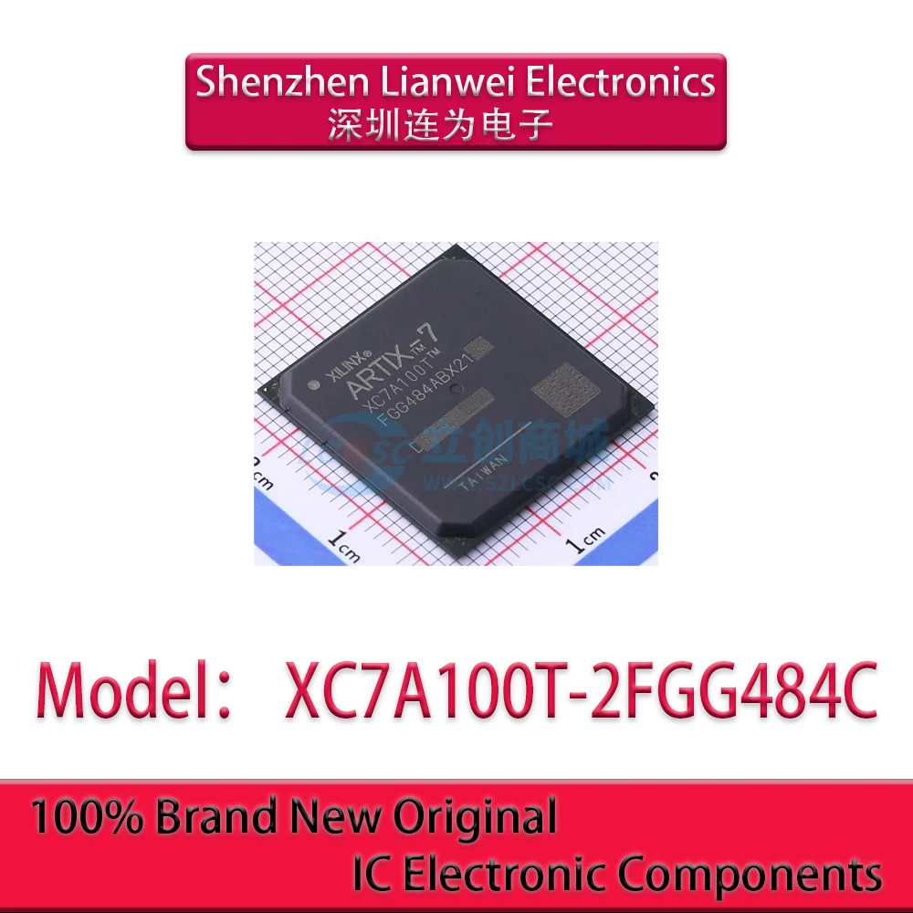 

100% New XC7A100T-2FGG484C XC7A100T IC Chipset FBGA-484