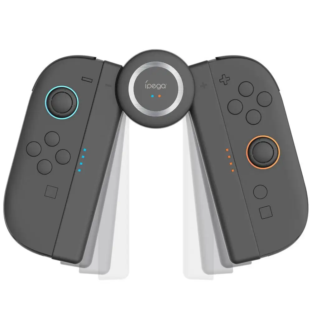 For Nintendo Switch2 Dual Grip Joycon Charging Base Portable Controller Holder Grip Black Controller Charging Station For Switch - view 5