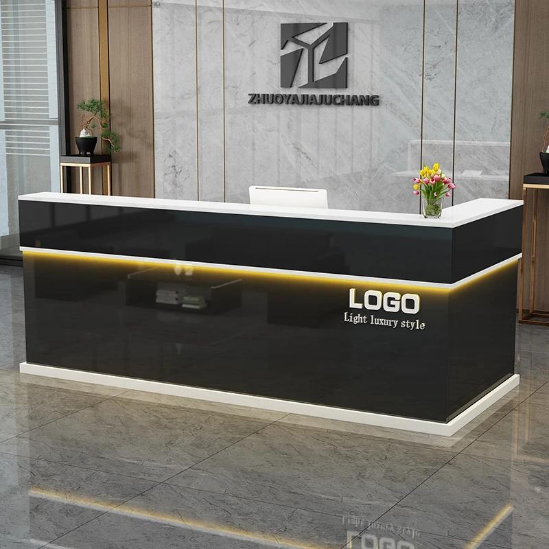 

Checkout Counter Reception Desks Beauty Salon Beauty Salon Reception Desks Display Mostrador Negocio Commercial Furniture