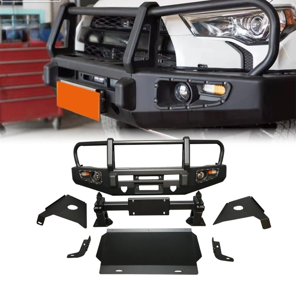 For 4 Runner Factory Price Car Bumpers Bumper Bull Bar Universal Automotive Car Accessories Steel Car Bumper