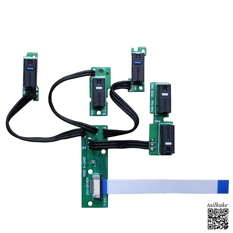 

Подходит для мыши Logitech G703 G703 Hero, кнопка микропереключателя, маленькая плата, ремонт кабеля, сварочные аксессуары, двойной щелчок