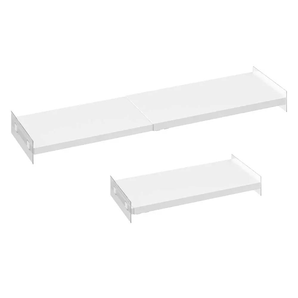 

Closet Shelf Organizer Expandable Cabinet Tension Shelf Divider Heavy Duty Metal Diy Shelf Separator For Wardrobe Cupboard
