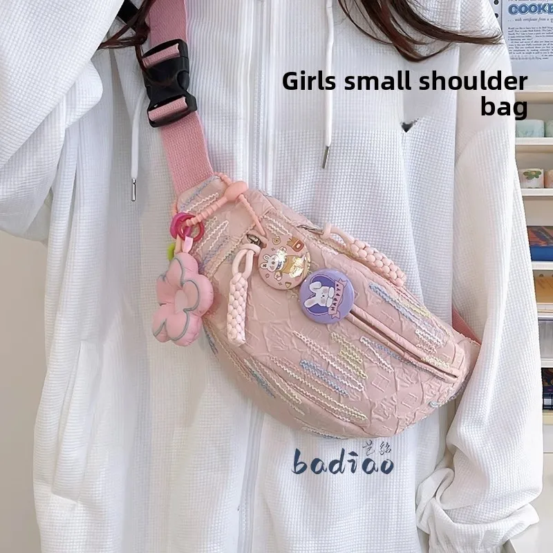 

Милая детская сумка-кроссбоди Bapa для девочек, модная нагрудная сумка-сэтчел среднего и большого размера для малышей