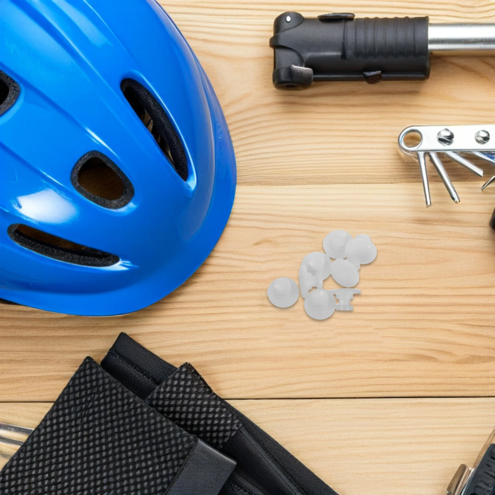 

8Pcs Hard Hat Liner Buckles High Strength Safety Clips Small Size Construction Site Accessories Hard Hat Liner Buckles