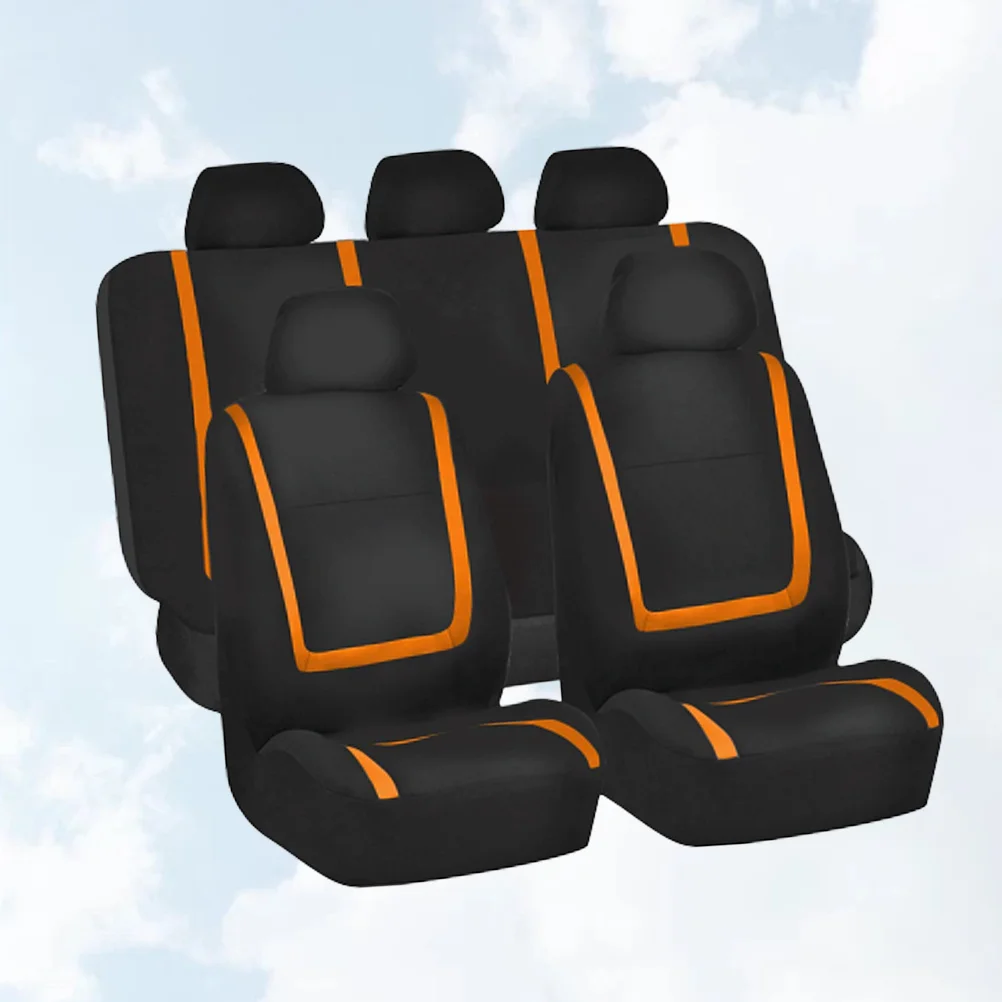 

9 pcs Car Seat Cover Universal Thicken Wear Resistant Auto Seat Protector For Cars Trucks Suvs Removable Interior Accessory