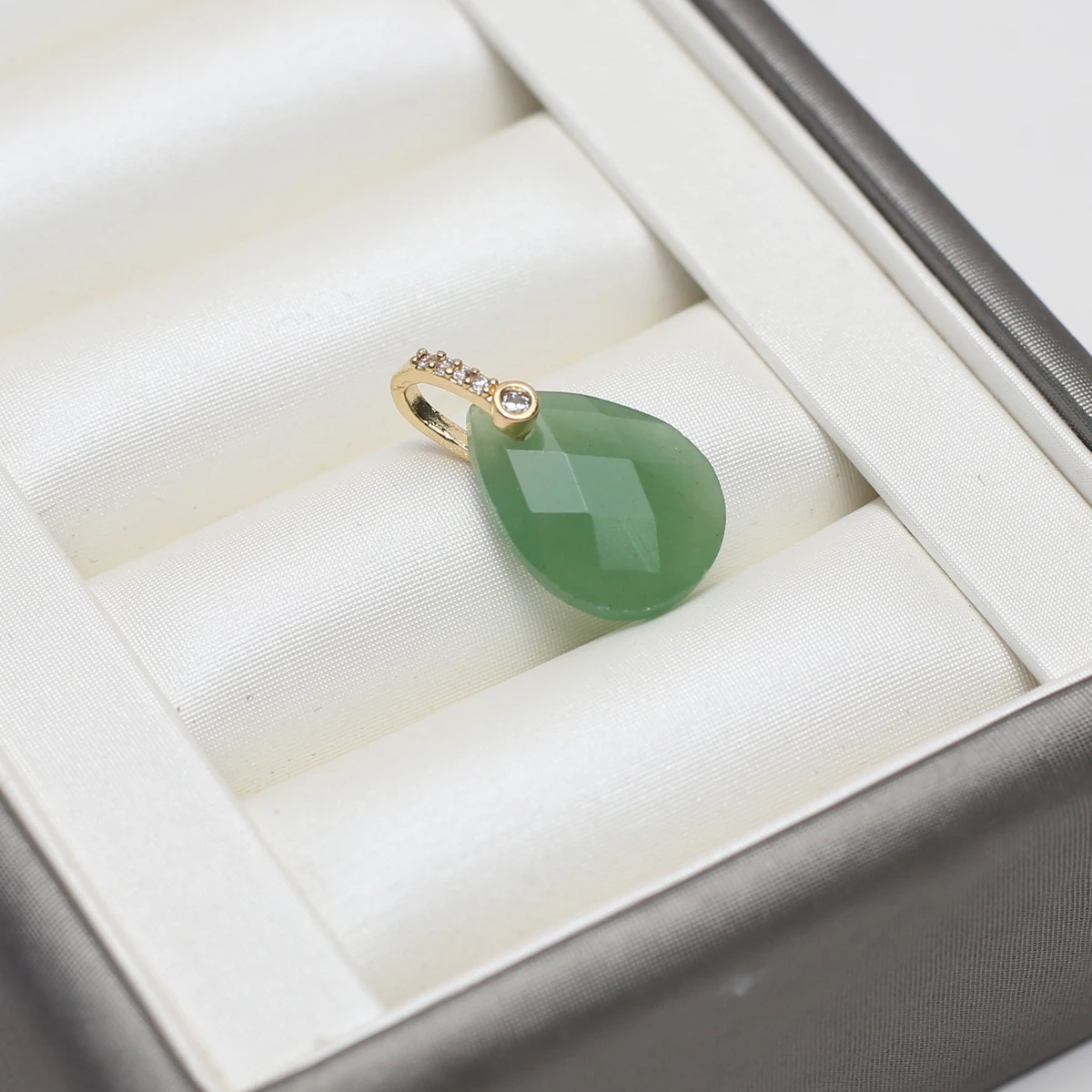 2 قطعة المعلقات الحجر الطبيعي الأوجه جمشت النمر عين السحر لصنع المجوهرات Diy بها بنفسك النساء قلادة أقراط اكسسوارات #2