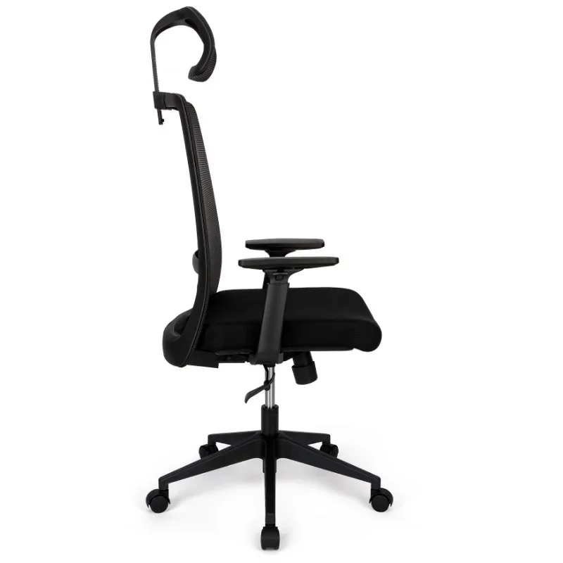 Bürostuhl mit hoher Rückenlehne und Chefmöbeln