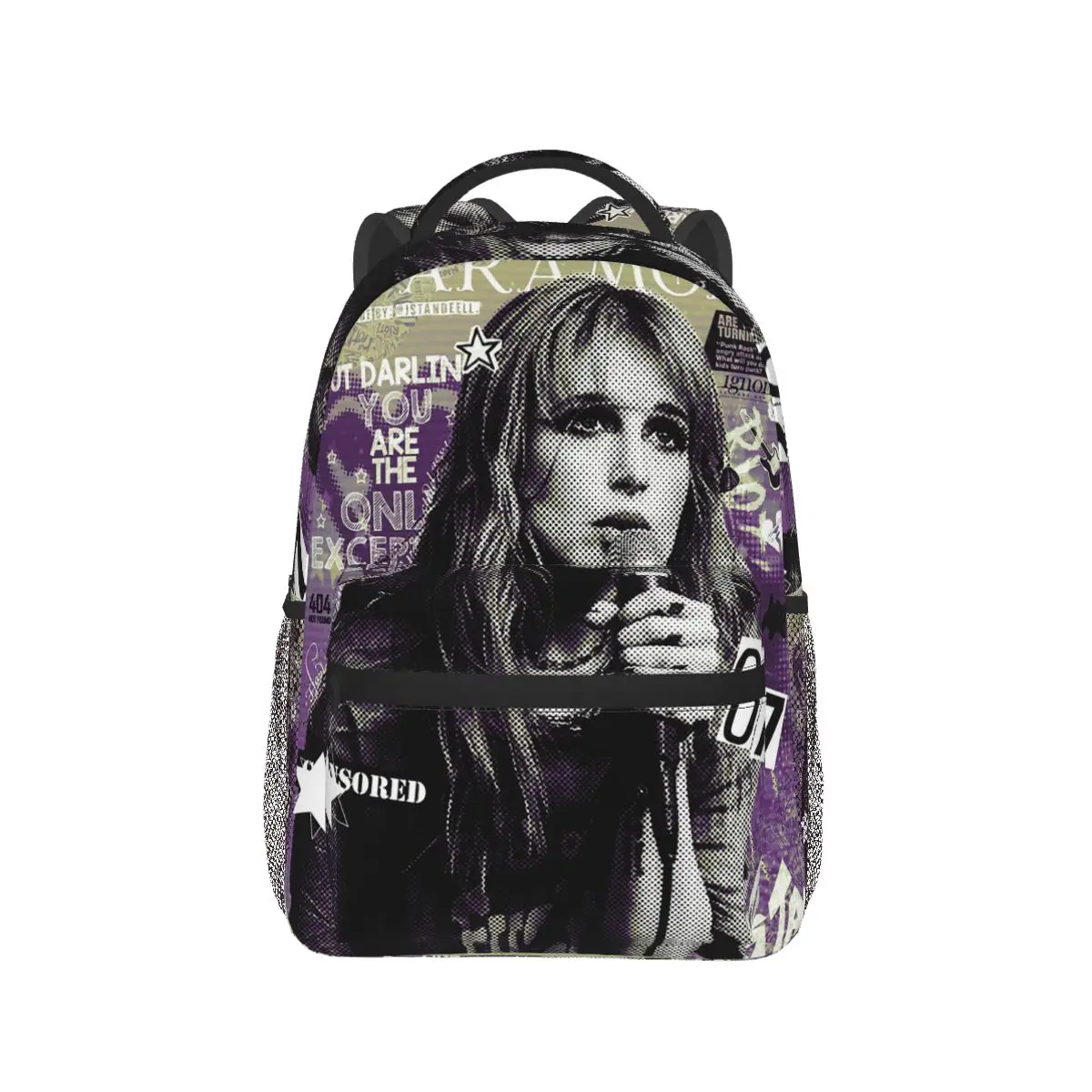 

Rock Band Paramore Album Backpack Hot Sale Daypack Large Capacity Boys Girls BookBag School Bag Shoulder Bags for Men Women