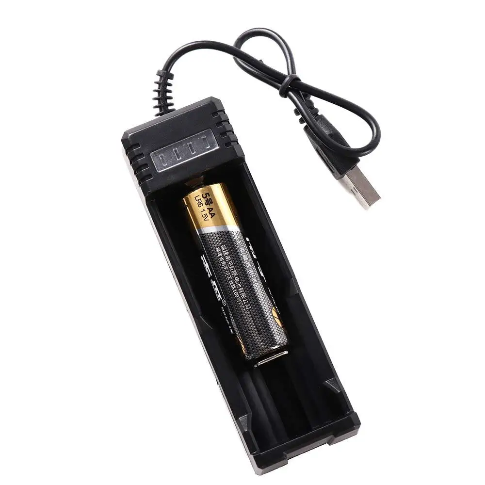 18650 Battery Smart Charger 8650 14500 26650 Batteries USB Charger Battery Charger Adapter 18650 Lithium Charger Charging Dock