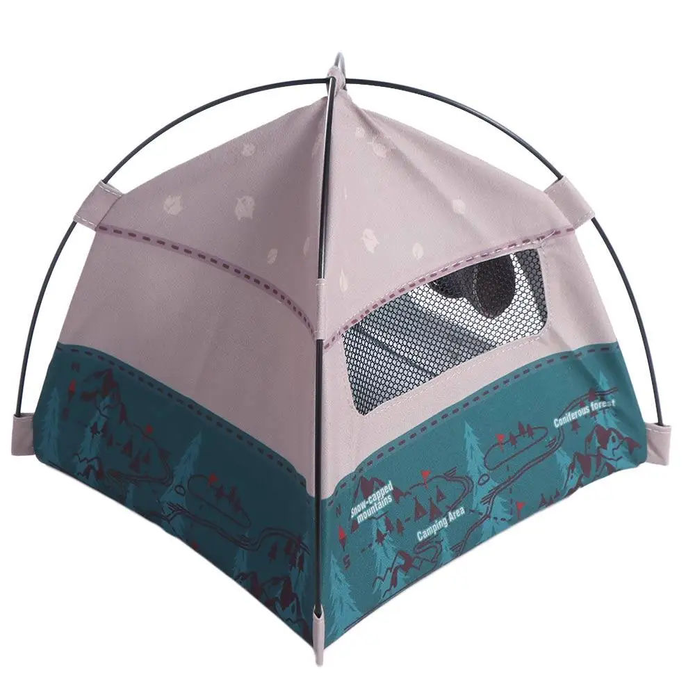 

1:12 Scale Camping Tent Model Oxford Cloth Decoration Simulated Outdoor Tent Miniature Ornament Doll Small Tent Kids Toy