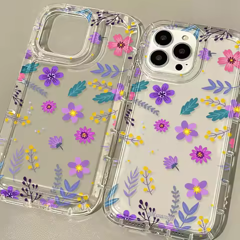S24 Ultra Case For Samsung Galaxy S23 S22 S21 Plus S20 FE Flower Cases A55 A54 A53 A52 A52S 5G A35 A34 A15 A14 A13 A12 A33