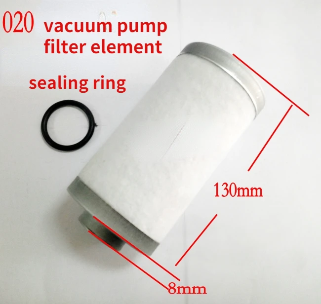 Food Vacuum Packaging Machine Oil Filter XD-020 Type Rotary Vane Vacuum Pump Filter Oil Mist Separator Accessories