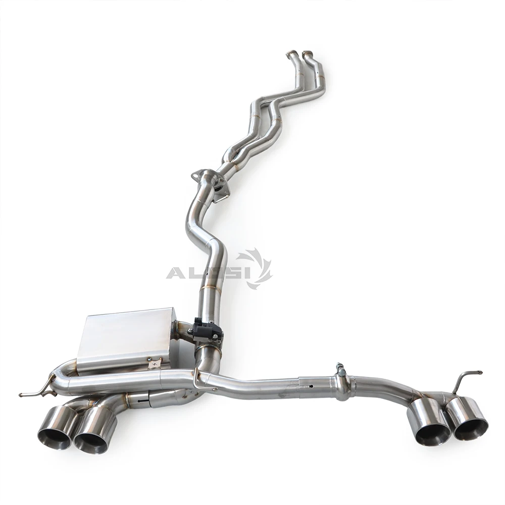 

Выхлопная система Catback для BMW 130I 3.0 E87 2008-2011, высокопроизводительная выхлопная система из нержавеющей стали с клапаном управления выхлопной трубой с задней частью