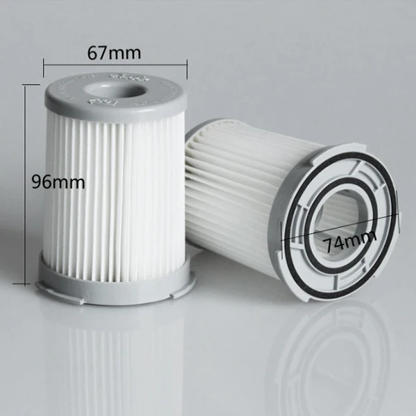 Filtro Hepa para aspirador, 2 peças, peça de reposição para aspirador, z1650, z1660, z1661, z1670, z1630, z1300-213