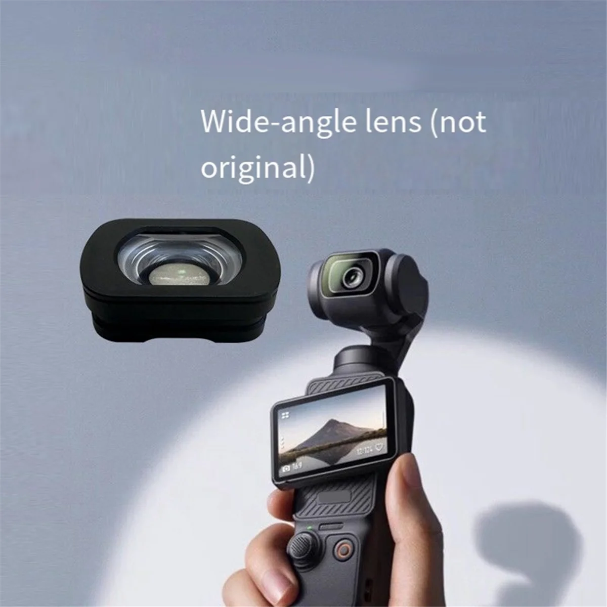 For DJI OSMO POCKET 3 Enhanced Wide-Angle Lens 112 Degree Wide-Angle Lens Multifunctional Convenient Practical Lens