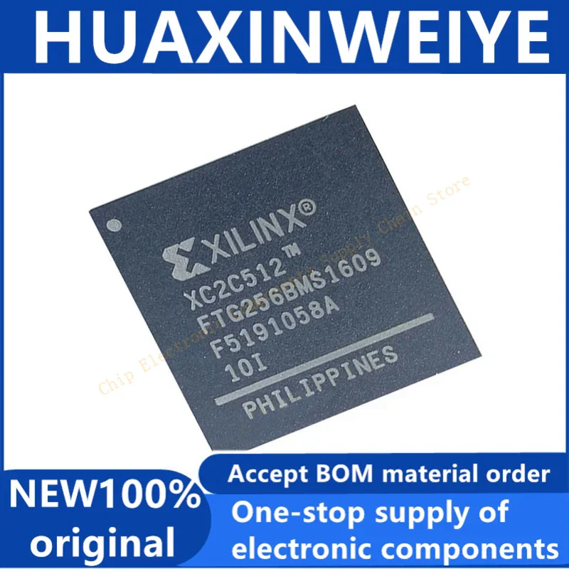 100% New XC2C512-10FTG256C Chipset Integrated circuit electronic components