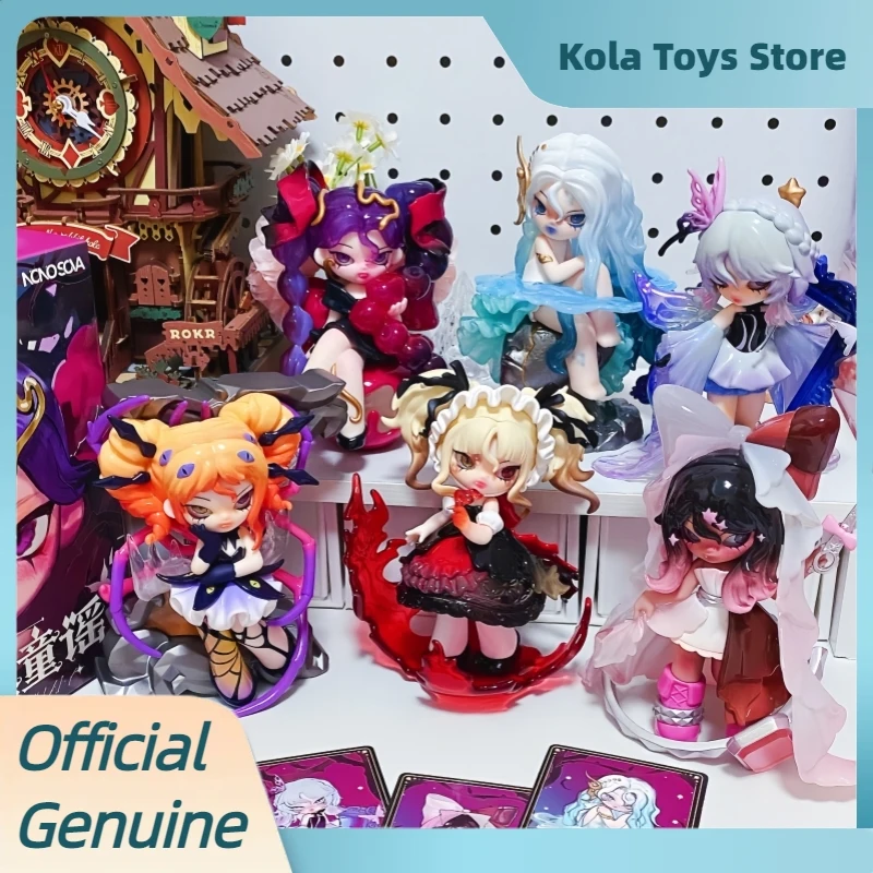 

New Nono Sova Nightmare Lullaby Series Blind Box Trendy Collect Figurines Ornaments Toys Nono Sova Mystery Box Kawai Figure Gift