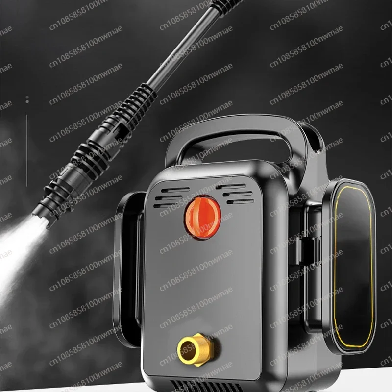 High Pressure Car Wash Gun 250W Rechargeable Lithium Electric Car Wash Gun High Voltage Wireless Electric Car Washer