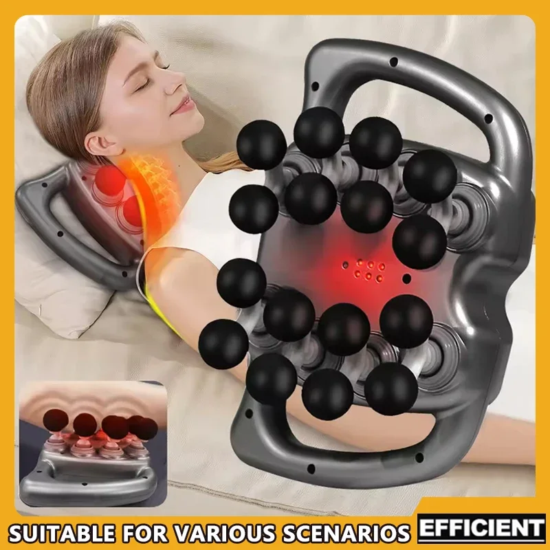 

Professional 16-Head Muscle Massage Gun High Frequency Vibration Fascia Gun for Body Leg Back Shoulder Waist Deep Tissue Massage