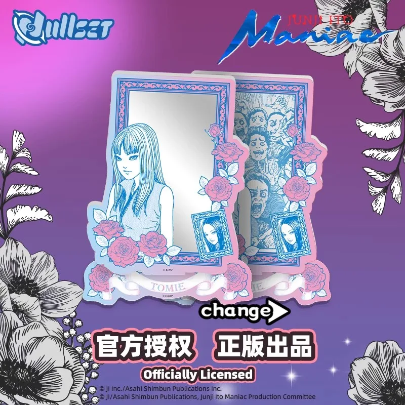 Original Nullset Junji Ito Maniac Tomie Half-Body Standee Animation Peripheral Acg Stand Desktop Ornament Arylic Figure  Gift