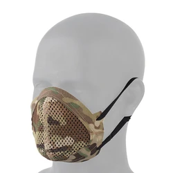 Maschera sportiva traspirante, maschera softair cavaliere cappuccio protettivo da caccia, cappuccio integrale per tiro, ciclismo