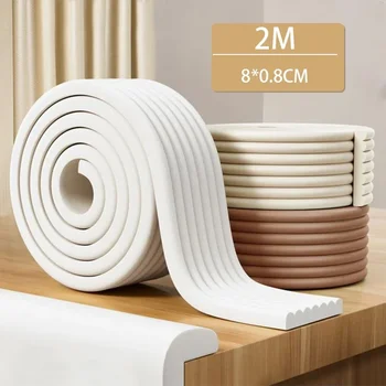 2M Baby Safety Protection Strip Table Desk Edge Guard Strip Corner Protector Furniture Corners Children Safety Foam Protection
