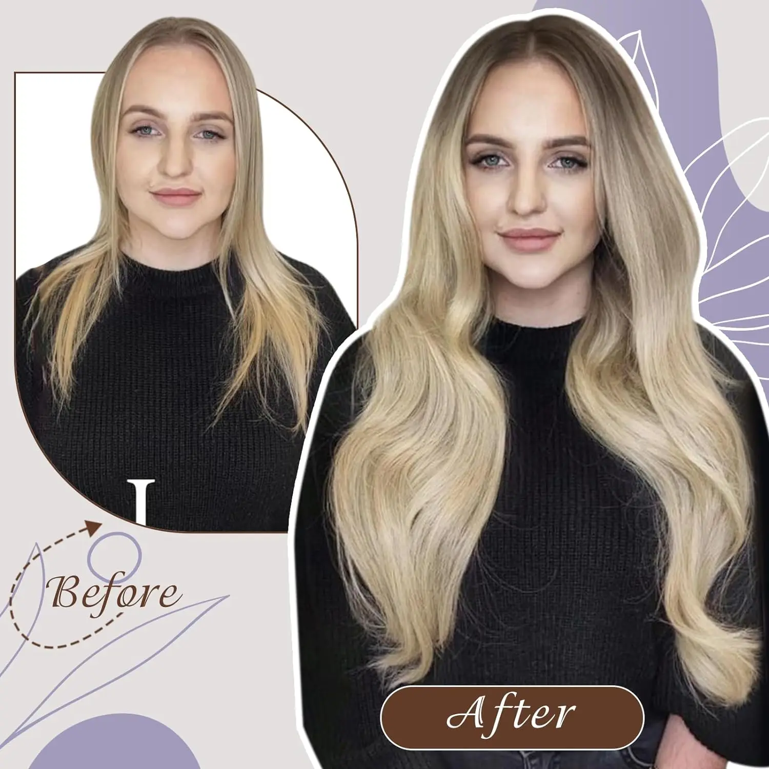 Full Shine Human Hair Inslag Extensions Haarbundels 100G Ombre Blonde Kleur Naaien In Zijdeachtige Rechte Remy Huid Dubbele Inslag Voor Salon