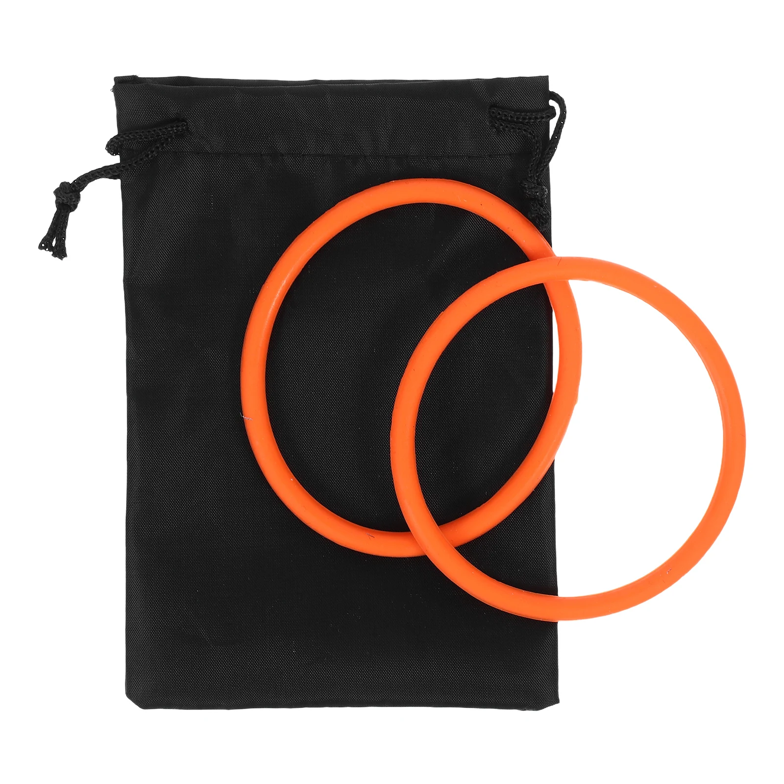 

2 pcs Thin Patellar Strap Knee Braces Elastic Joint Protection Straps Basketball Supports Orange Child Size Sturdy Material