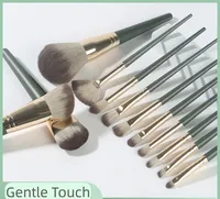 14pcs Makeup brush set Soft and fluffy makeup tools Cosmetics full set eye shadow brush powder blusher brush beauty makeup brush