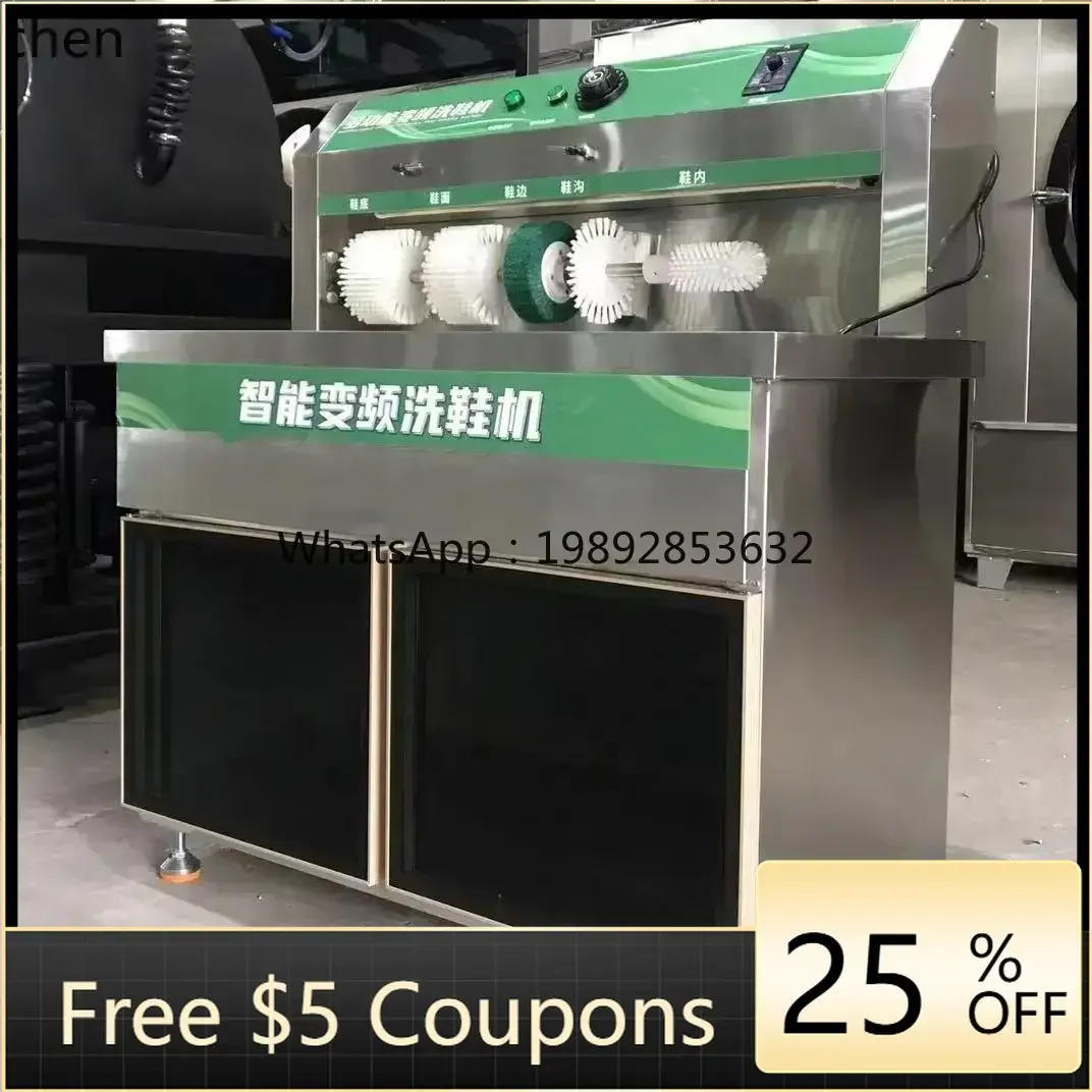

ZZ Shoe Cleaning Machine for Dry Cleaning and Laundry Semi-Automatic Commercial Shoe Washer