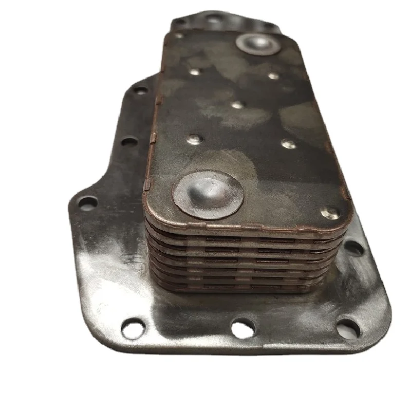 For Komatsu PC200-8 6D102 PC200-7 Oil Cooler Cover 8p 4BT 6BT QSB5.9 QSB6.7 PN 4896409 3975818 Excavator Parts