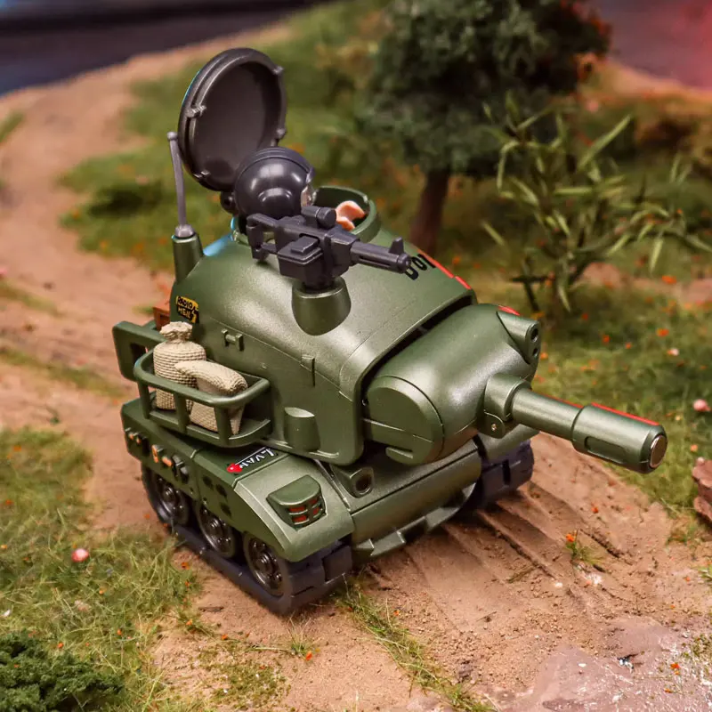 Nieuwe DAKILA DAFTBOTS-serie D01 LVAN Tank Mecha Transformatie Robot Action Figure Model Collectible Toy Gift