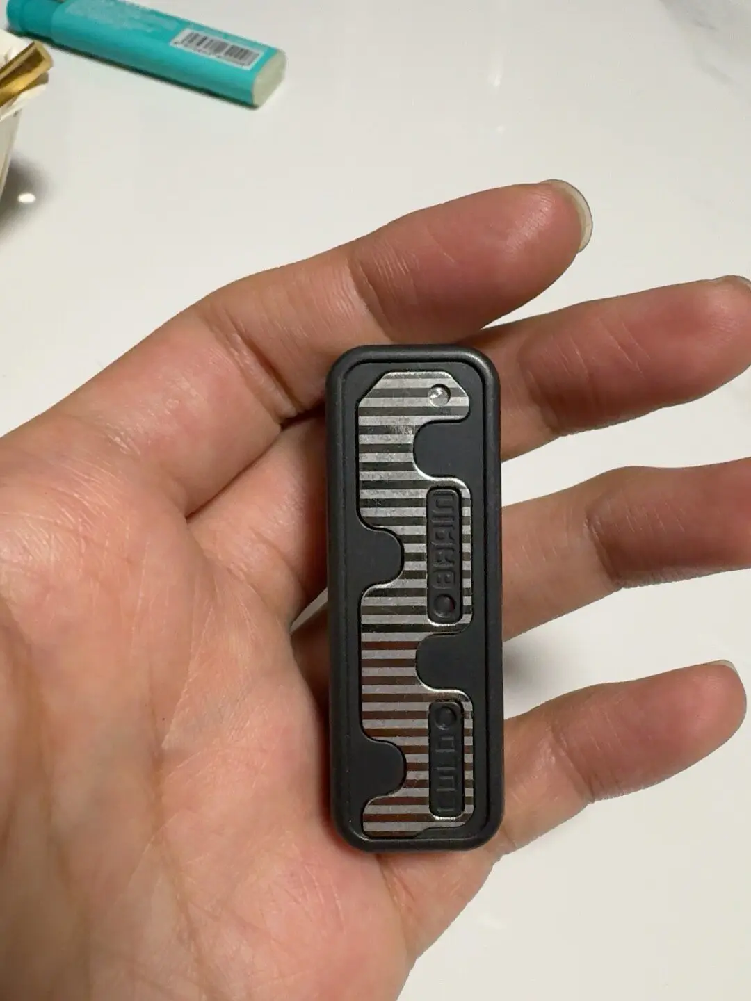 D4y edc zirconium alloy snake, malaysian patch
