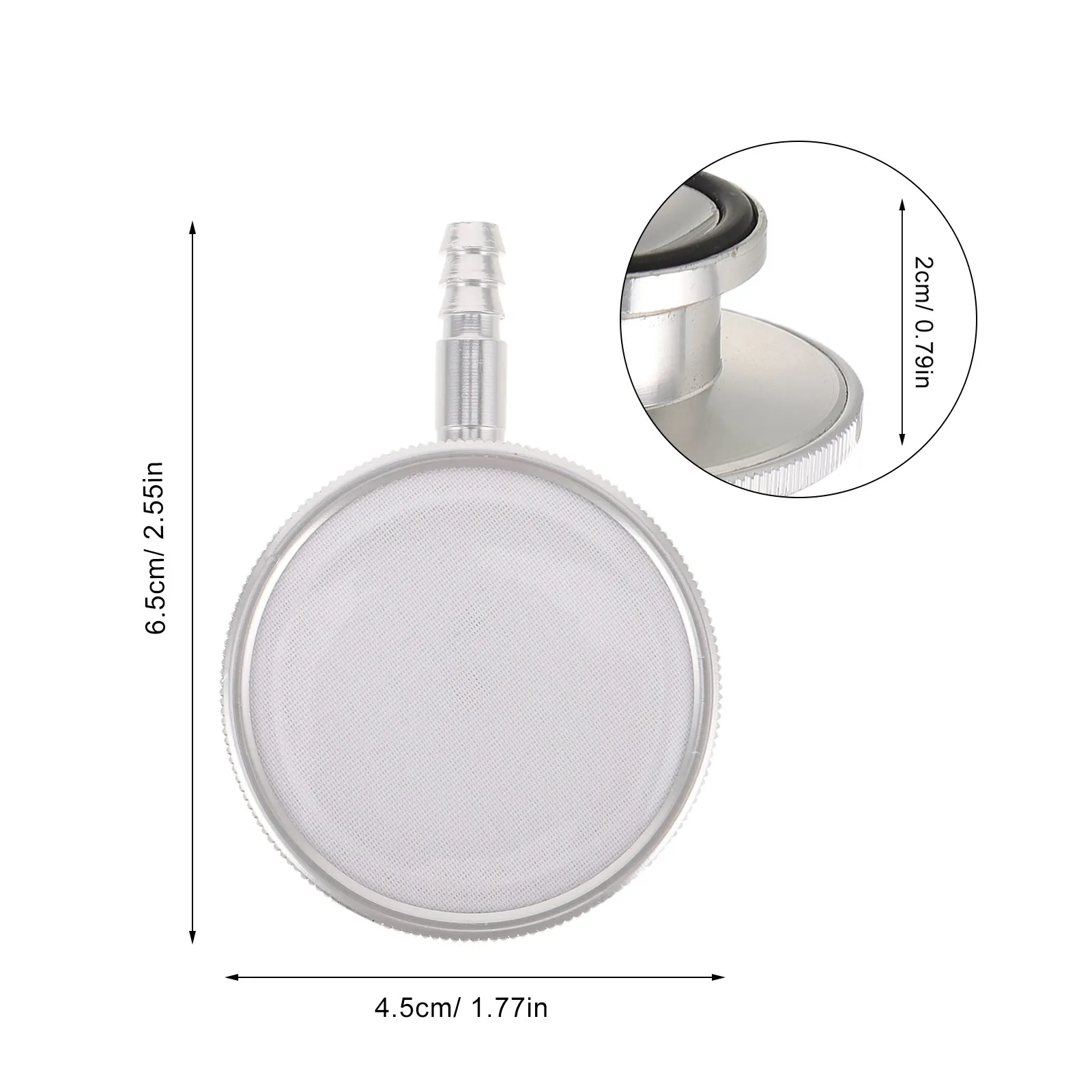 Universal Stethoscope Diaphragm Replacement Kit Accessories for Doctor Nursing Clinic Sound Transmission Parts