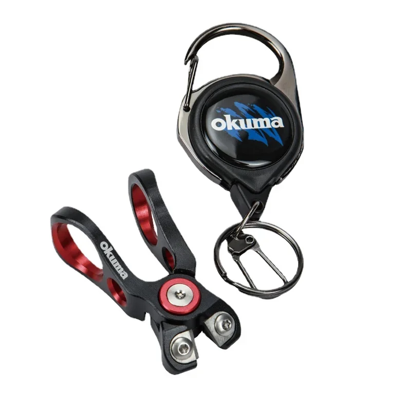 

Многофункциональные рыболовные плоскогубцы Okuma, изготовленные из нержавеющей стали, портативные, складные, с полиэтиленовой нитью