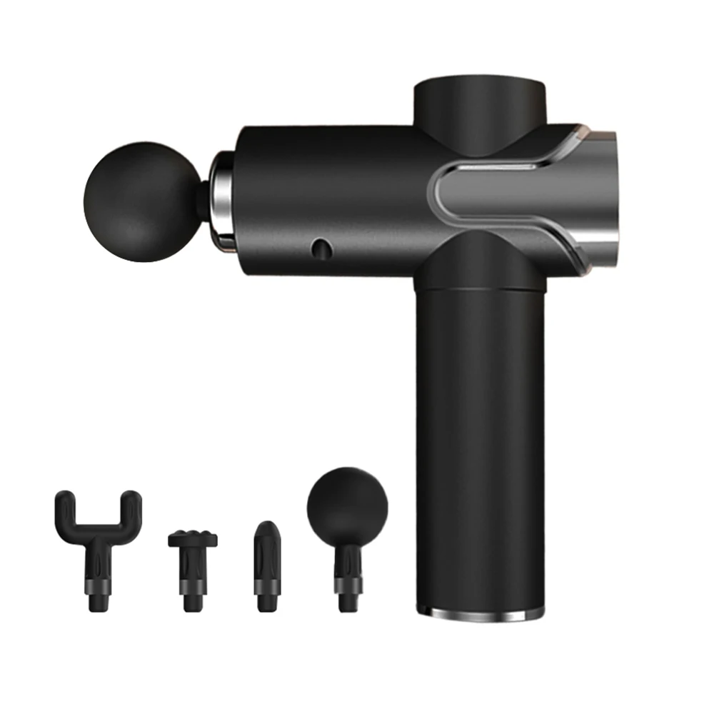 

Massage Gun Fascia Deep Muscle Relax Body Neck Massager Electric Fitness Equipment Noise Reduction Fascia Gun