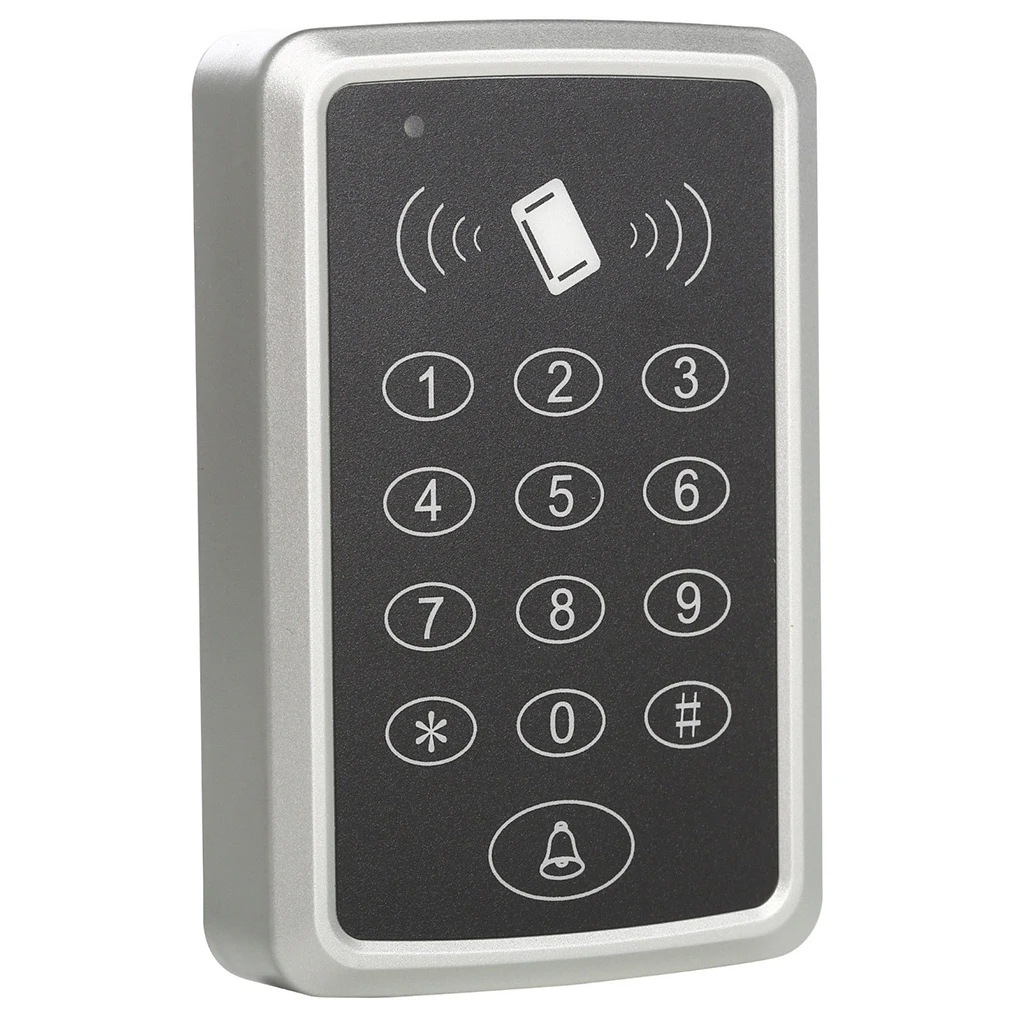 Lock Door Access Control System Security ICID Card Entry Access Control Keypad System 1000 Users 10 Key Tags