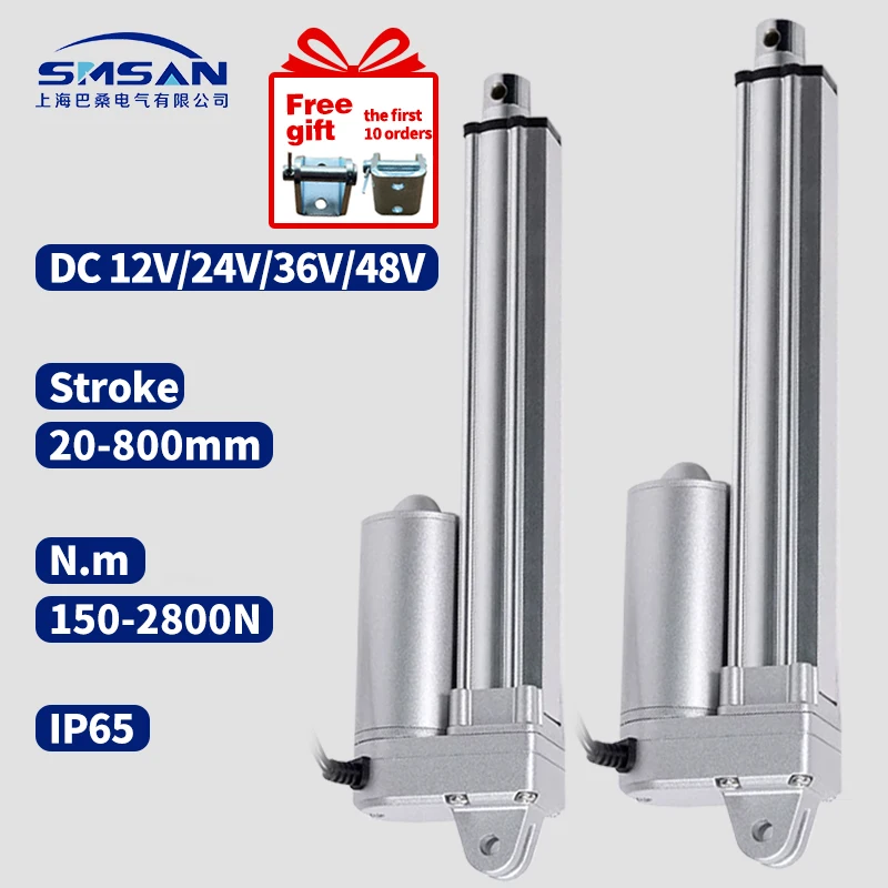 Fabbrica di sorgenti di aste di spinta elettriche con feedback Hall applicata al veicolo igienico-sanitari industriale per asta di spinta elettrica della centrale elettrica