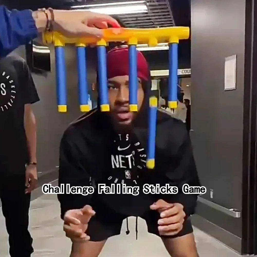 لعبة Catch Sticks Game Falling Sticks لعبة الصيد التكامل الحسي التدريب قطرة الصيد فوز رد الفعل التدريب لعبة التحدي العاكس