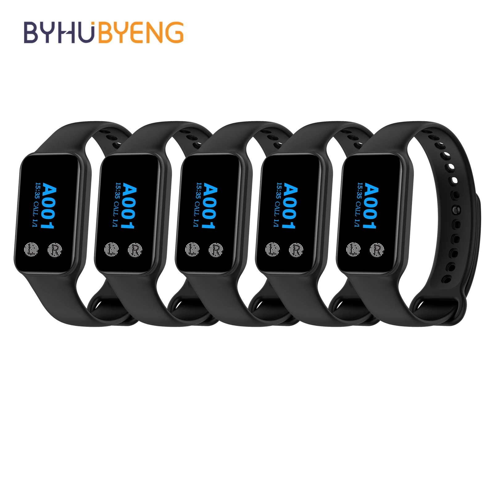 BYHUBYENG Draadloos oproepsysteem Horlogeontvanger Beller Wachthorloge Pager met belknoppen voor Restaurant Cafe Hotel
