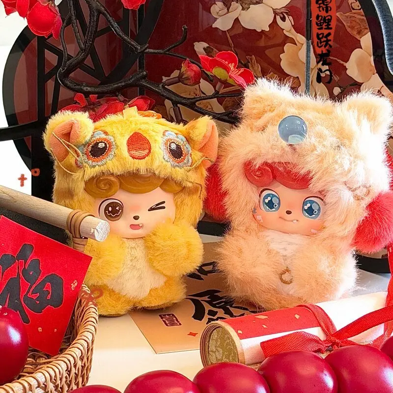 

Jotoys Q Kids Colorful Series Blind Box Trendy Vinyl Plush Pendant Toy Cute Mystery Play Peripheral for Kids Birthday Gifts
