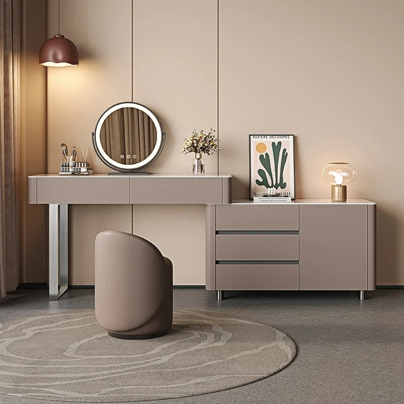 

Drawers European Dressing Table Storage Cabinet Desgin Jewelry Vanity Table Organizer Minimalist Mesa De Maquillaje Furniture
