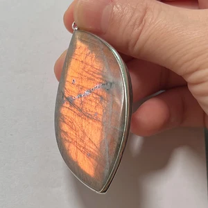 1 piece jewel gift irregular format natural stone stone Blue label to necklace for men and women 12 Main sales pendant natural stone - №8