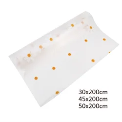 1 Roll Daisy Shelf Liner For Kitchen Cabinets EVA Waterproof Fridge Pad Cupboard Mat Easy Placemats Non-Adhesive Drawer Liner