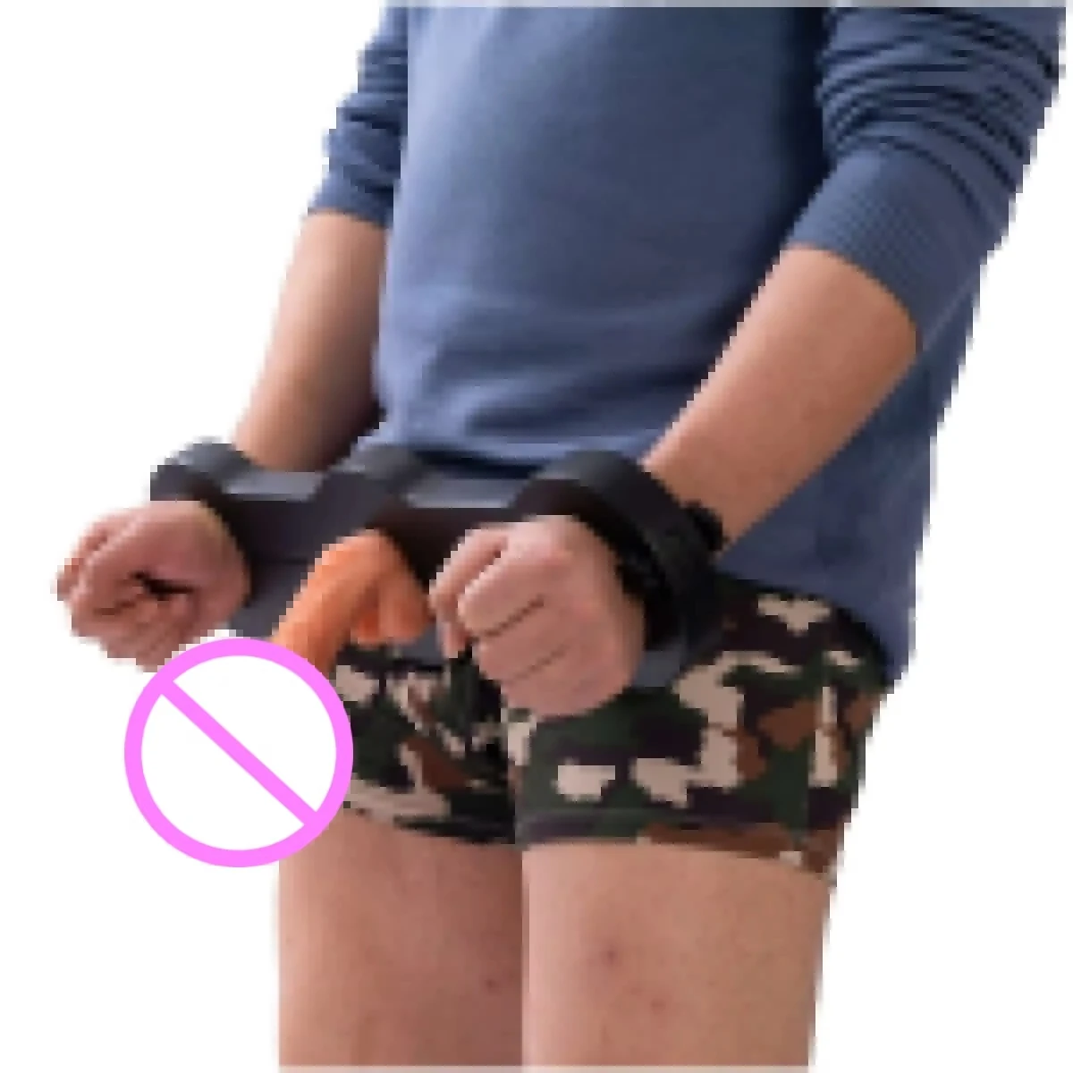 Набор инструментов для удержания секс-игрушек для БДСМ, зажим для пениса с наручниками и устройством на коленях для взрослых, пар, ролевые игры, тренировочные экипировки для связывания