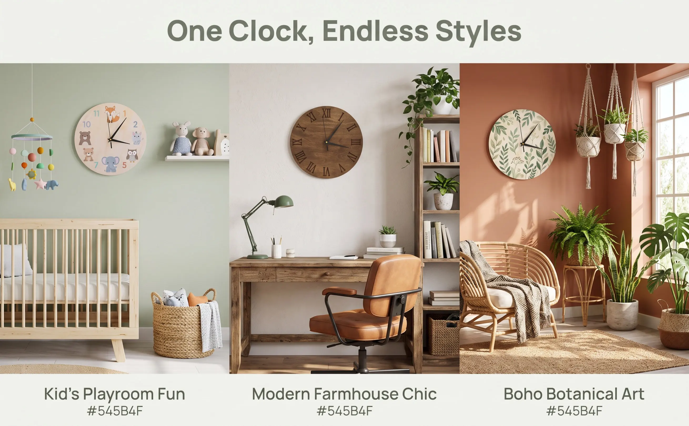 Wooden Clock Dial Unfinished Round Blank Face Plate DIY Craft Painting Replacement Beige Blank Clock Face Wood Dial for DIY